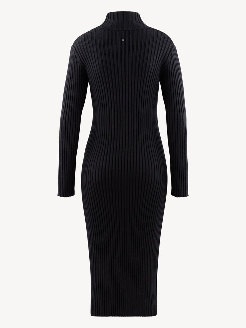 abito in maglia - nero taw1029-80009 compra tamaris maglie online